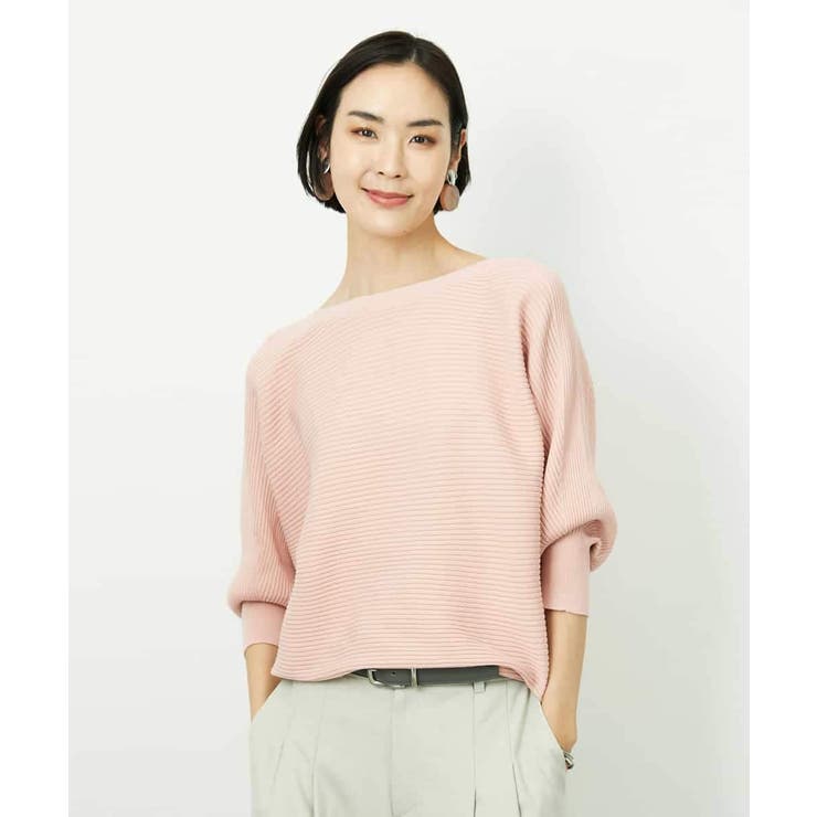 ［定番人気］ホールガーメント(R)ドルマンスリーブニット | MICHEL KLEIN | 詳細画像7 