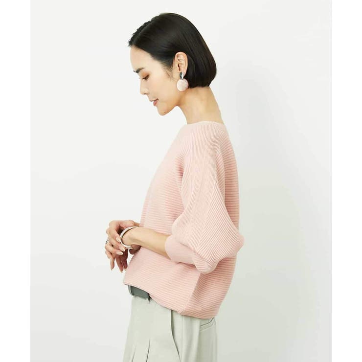 ［定番人気］ホールガーメント(R)ドルマンスリーブニット | MICHEL KLEIN | 詳細画像8 