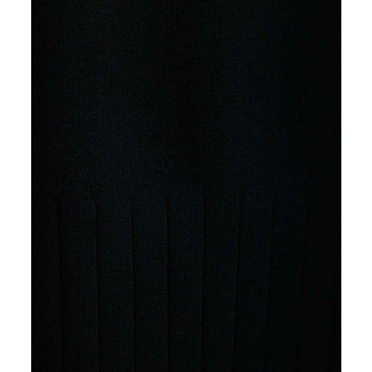 MICHEL  / ミッシェルクラン [メディア着用]モックネックリブニット（セットアップ対応） メディア着用]モックネックリブニット（セットアップ対応）[品番