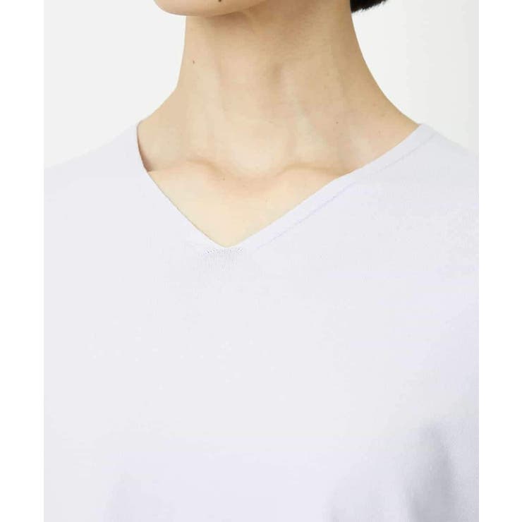 裾切替フレアニットプルオーバー | MICHEL KLEIN | 詳細画像14 