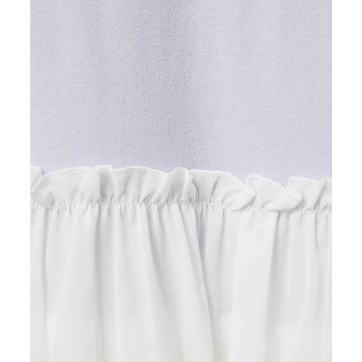 裾切替フレアニットプルオーバー | MICHEL KLEIN | 詳細画像18 