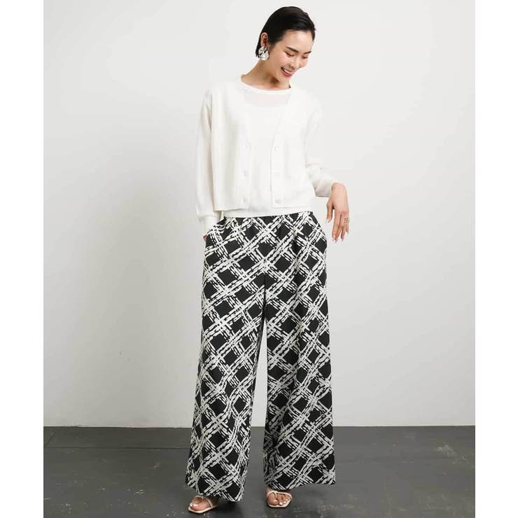 [アンサンブル対応]スパンコールフレンチスリーブニット | MICHEL KLEIN | 詳細画像11 