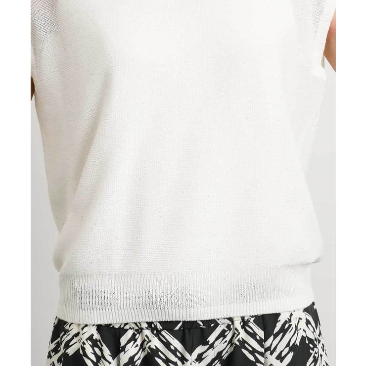 [アンサンブル対応]スパンコールフレンチスリーブニット | MICHEL KLEIN | 詳細画像23 