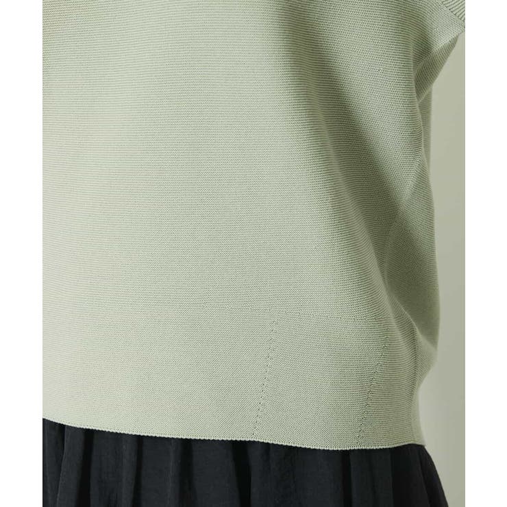 [1枚着としておすすめ]ホールガーメント(R)Vネックボリュームスリーブニット | MICHEL KLEIN | 詳細画像33 