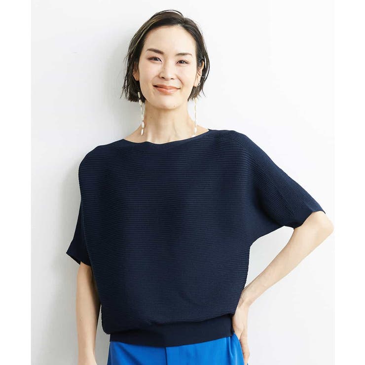 [定番人気]ホールガーメント(R)ボートネックニット（WEB限定カラー） | MICHEL KLEIN | 詳細画像13 