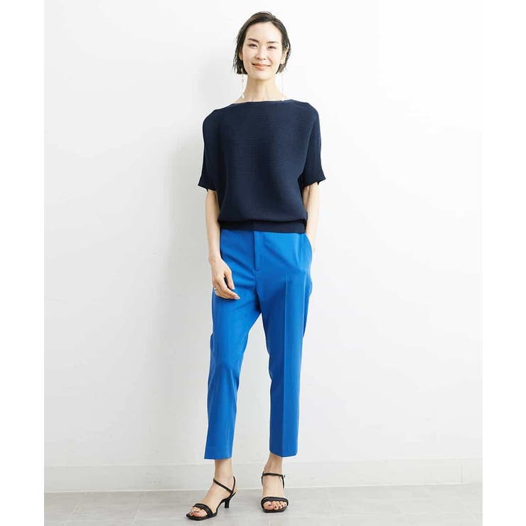 [定番人気]ホールガーメント(R)ボートネックニット（WEB限定カラー） | MICHEL KLEIN | 詳細画像14 