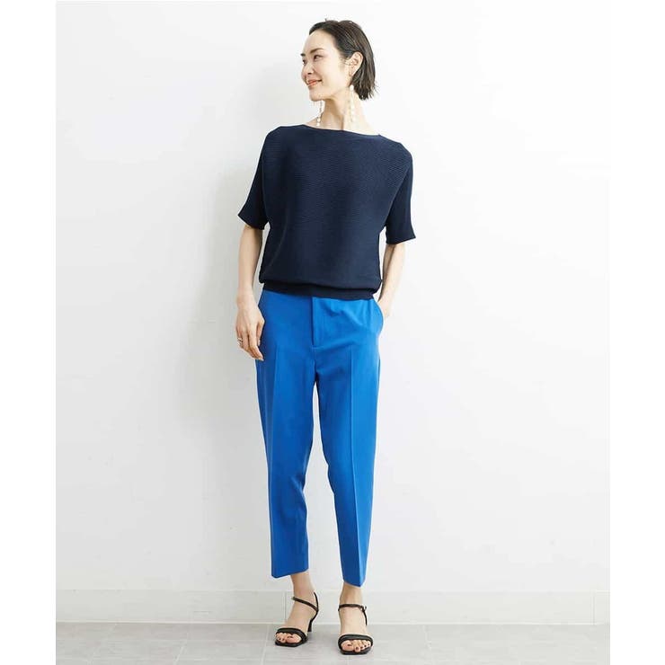 [定番人気]ホールガーメント(R)ボートネックニット（WEB限定カラー） | MICHEL KLEIN | 詳細画像15 