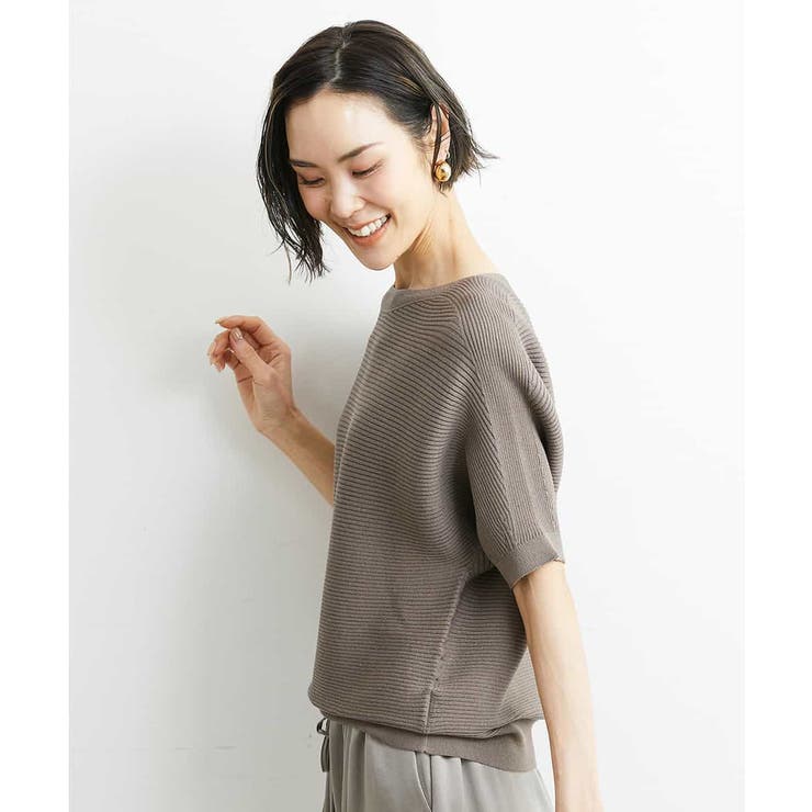 [定番人気]ホールガーメント(R)ボートネックニット（WEB限定カラー） | MICHEL KLEIN | 詳細画像18 