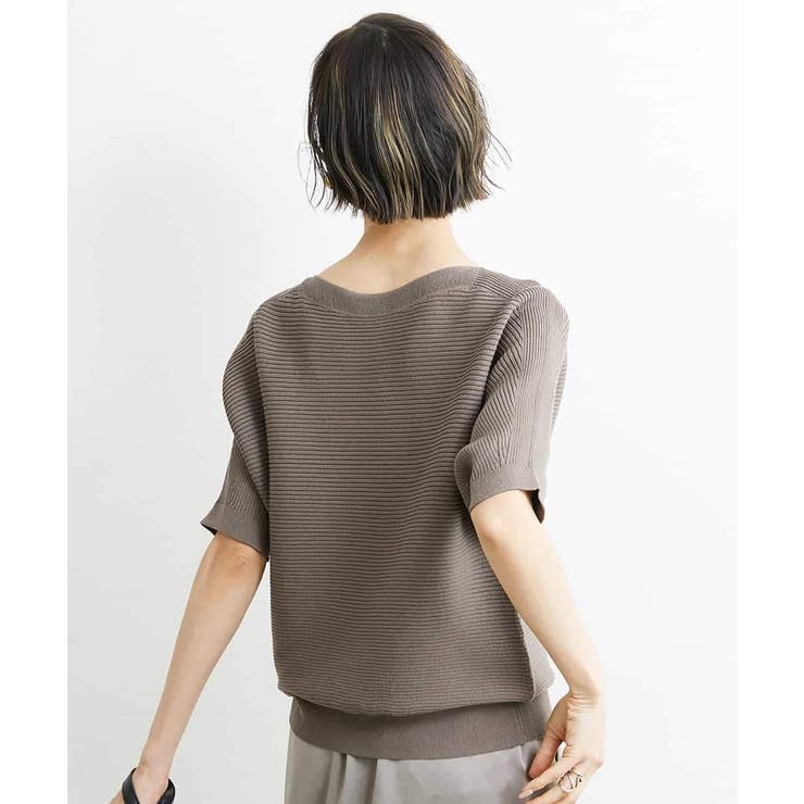 [定番人気]ホールガーメント(R)ボートネックニット（WEB限定カラー） | MICHEL KLEIN | 詳細画像19 