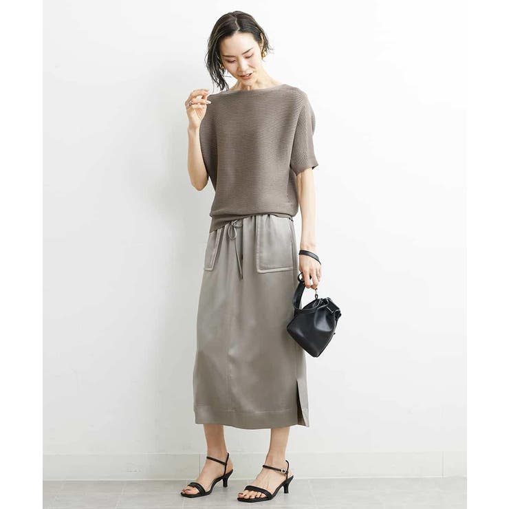 [定番人気]ホールガーメント(R)ボートネックニット（WEB限定カラー） | MICHEL KLEIN | 詳細画像21 