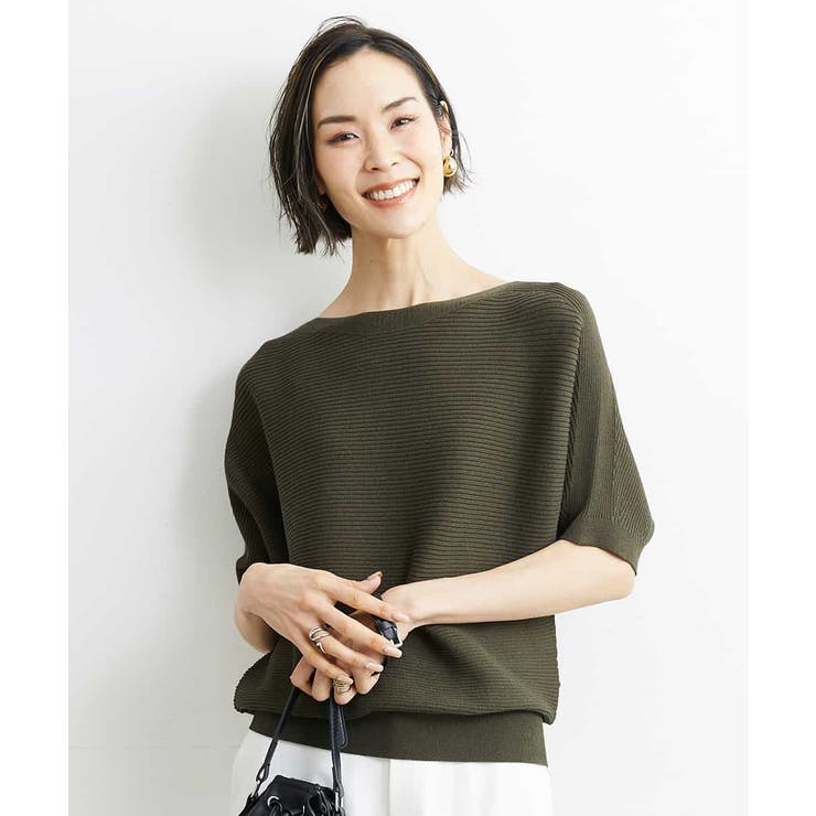 [定番人気]ホールガーメント(R)ボートネックニット（WEB限定カラー） | MICHEL KLEIN | 詳細画像22 