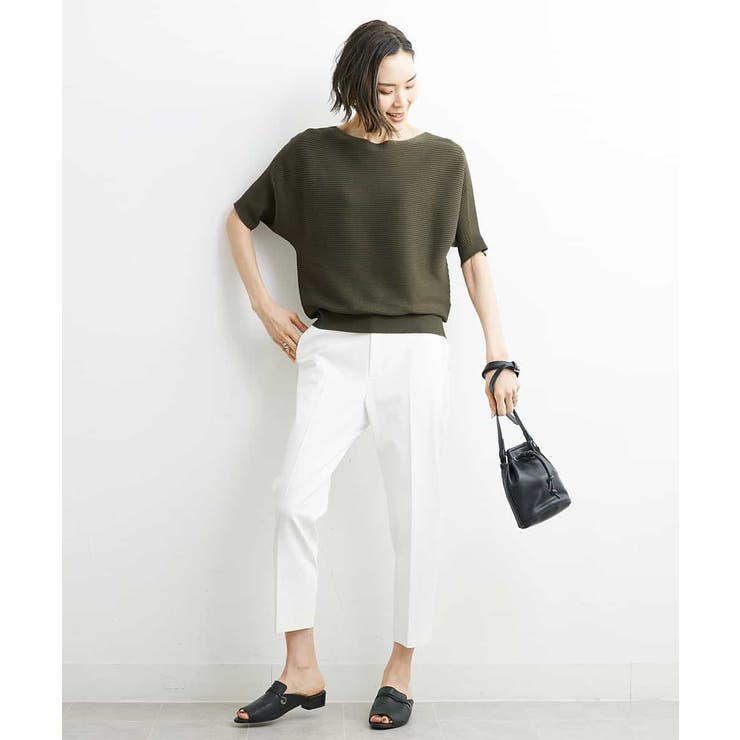 [定番人気]ホールガーメント(R)ボートネックニット（WEB限定カラー） | MICHEL KLEIN | 詳細画像25 