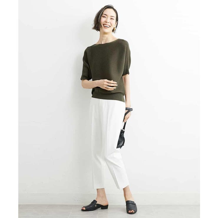 [定番人気]ホールガーメント(R)ボートネックニット（WEB限定カラー） | MICHEL KLEIN | 詳細画像26 