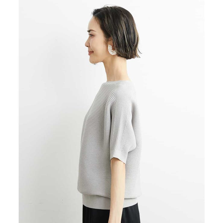 [定番人気]ホールガーメント(R)ボートネックニット（WEB限定カラー） | MICHEL KLEIN | 詳細画像33 