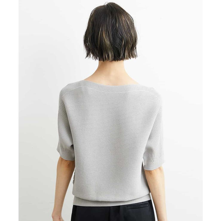 [定番人気]ホールガーメント(R)ボートネックニット（WEB限定カラー） | MICHEL KLEIN | 詳細画像34 