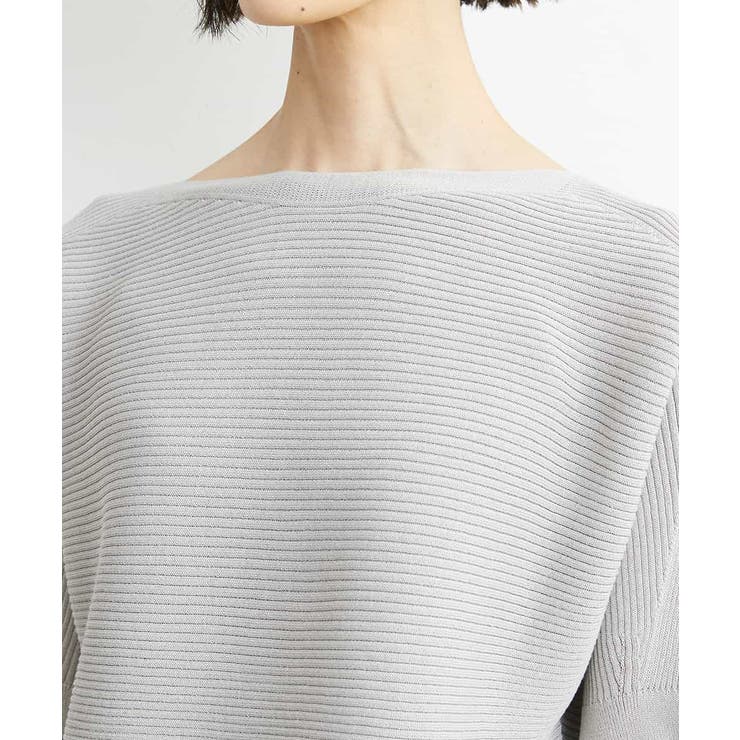 [定番人気]ホールガーメント(R)ボートネックニット（WEB限定カラー） | MICHEL KLEIN | 詳細画像35 