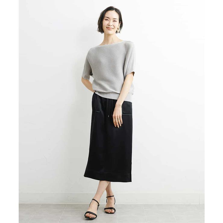 [定番人気]ホールガーメント(R)ボートネックニット（WEB限定カラー） | MICHEL KLEIN | 詳細画像5 