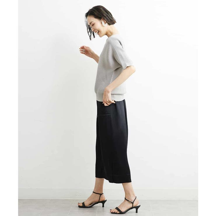 [定番人気]ホールガーメント(R)ボートネックニット（WEB限定カラー） | MICHEL KLEIN | 詳細画像6 