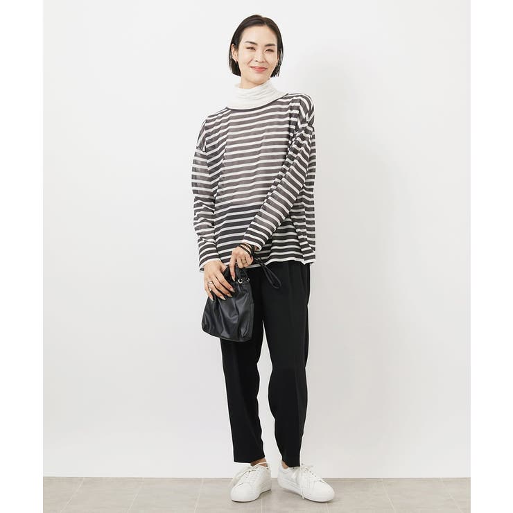 シアーボーダーニット(WEB限定カラー) | MICHEL KLEIN | 詳細画像19 