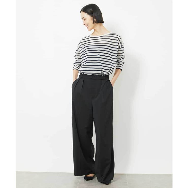 シアーボーダーニット(WEB限定カラー) | MICHEL KLEIN | 詳細画像24 