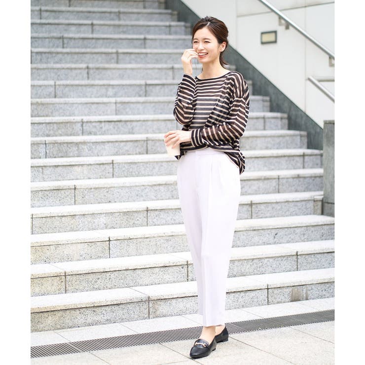 シアーボーダーニット(WEB限定カラー) | MICHEL KLEIN | 詳細画像27 