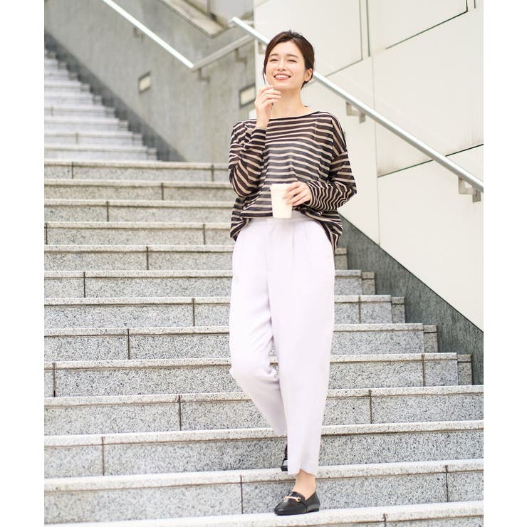 シアーボーダーニット(WEB限定カラー) | MICHEL KLEIN | 詳細画像28 