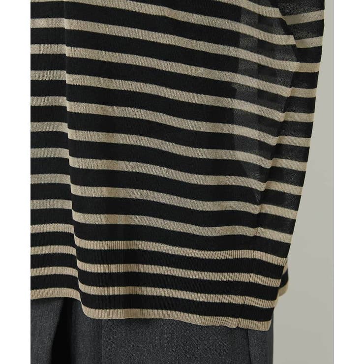 シアーボーダーニット(WEB限定カラー) | MICHEL KLEIN | 詳細画像35 