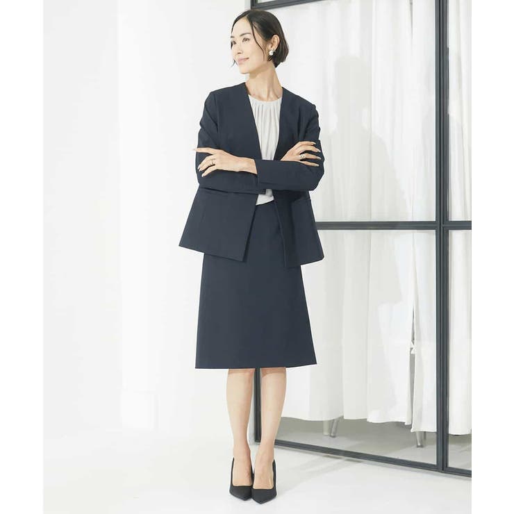 ストレッチセミフレアスカート(セットアップ対応/3サイズあり) | MICHEL KLEIN | 詳細画像11 