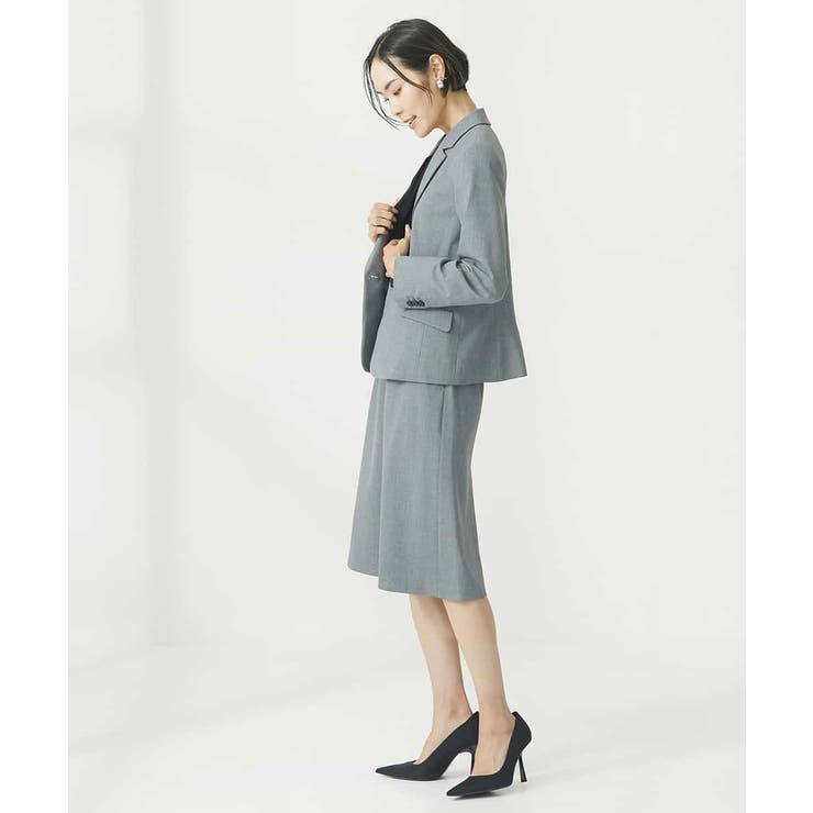 ストレッチセミフレアスカート(セットアップ対応/3サイズあり) | MICHEL KLEIN | 詳細画像3 