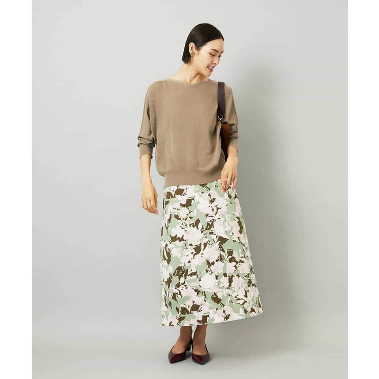 アンティークローズプリントスカート | MICHEL KLEIN | 詳細画像20 