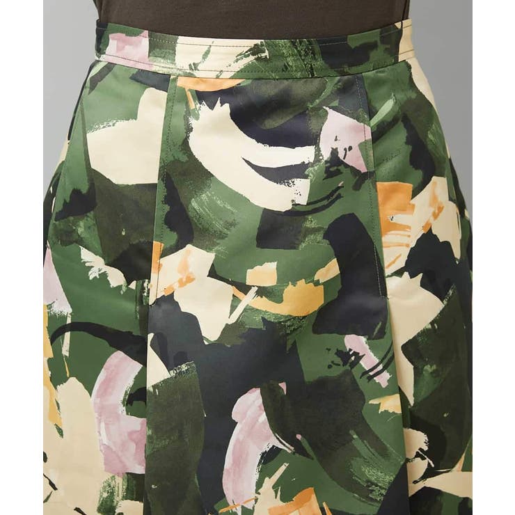 [セットアップ対応]モダンフラワープリントタックフレアスカート  | MICHEL KLEIN | 詳細画像28 