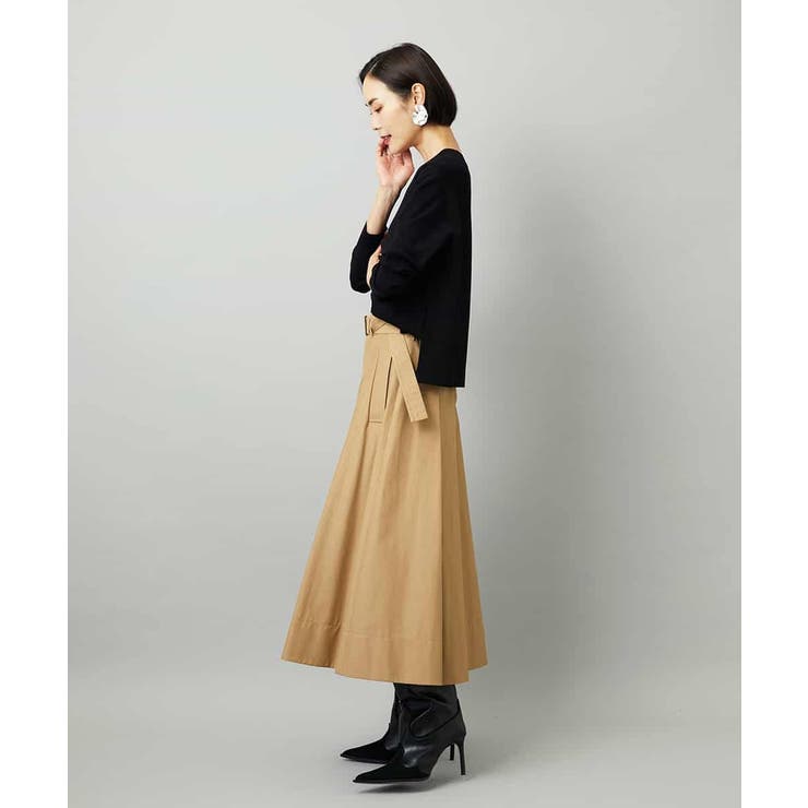 [セットアップ対応]ミリタリータックAラインスカート | MICHEL KLEIN | 詳細画像18 