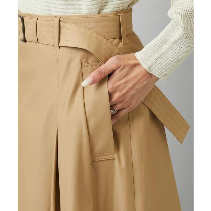 [セットアップ対応]ミリタリータックAラインスカート | MICHEL KLEIN | 詳細画像38 