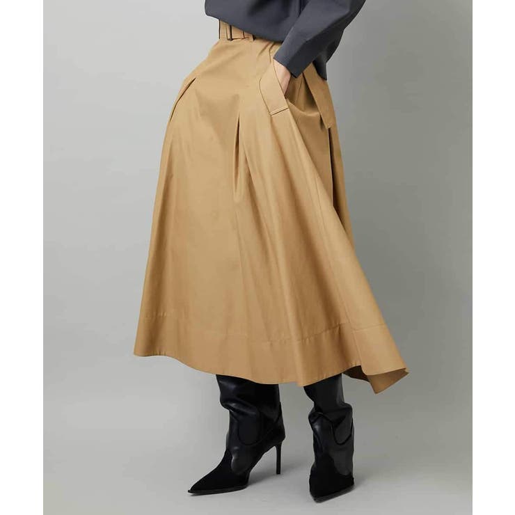 [セットアップ対応]ミリタリータックAラインスカート | MICHEL KLEIN | 詳細画像7 