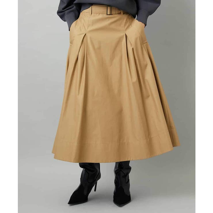 [セットアップ対応]ミリタリータックAラインスカート | MICHEL KLEIN | 詳細画像8 