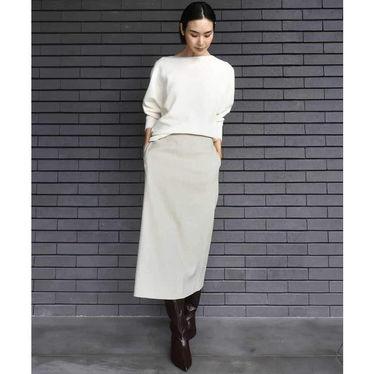 ミックスヘリンボーンスカート | MICHEL KLEIN | 詳細画像19 