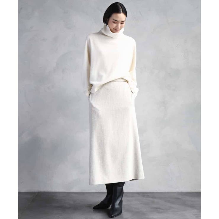 ミックスヘリンボーンスカート | MICHEL KLEIN | 詳細画像20 