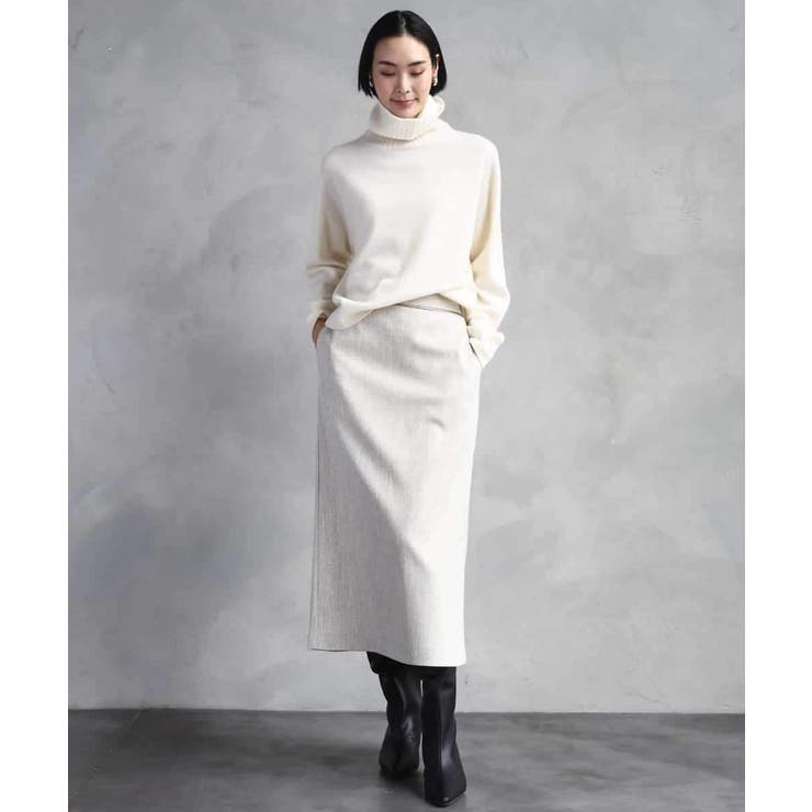 ミックスヘリンボーンスカート | MICHEL KLEIN | 詳細画像21 