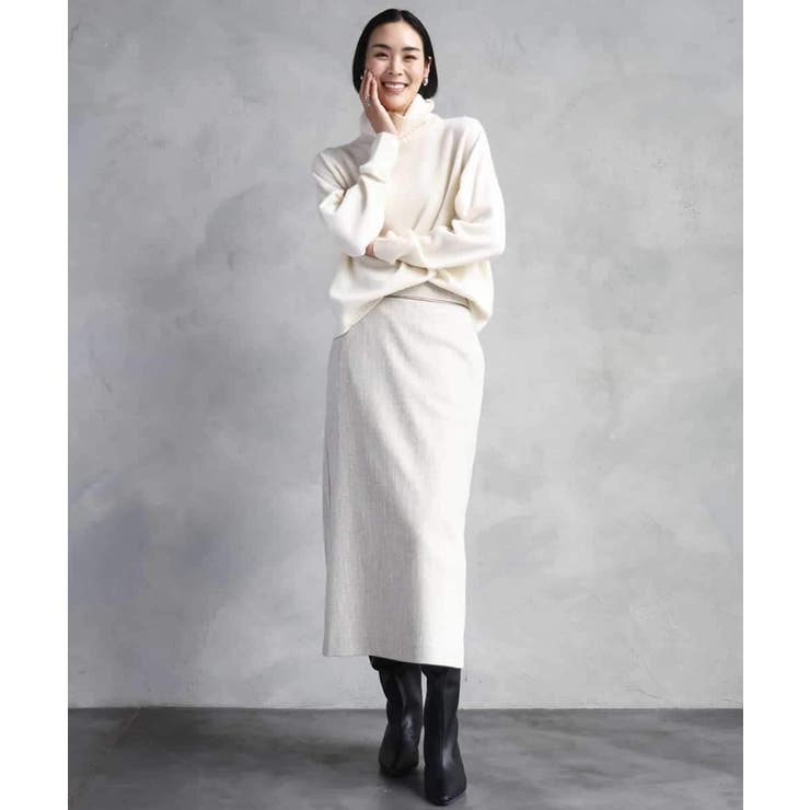 ミックスヘリンボーンスカート | MICHEL KLEIN | 詳細画像22 