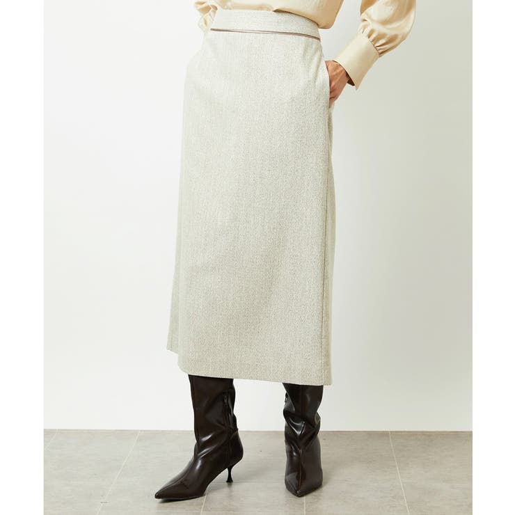 ミックスヘリンボーンスカート | MICHEL KLEIN | 詳細画像32 