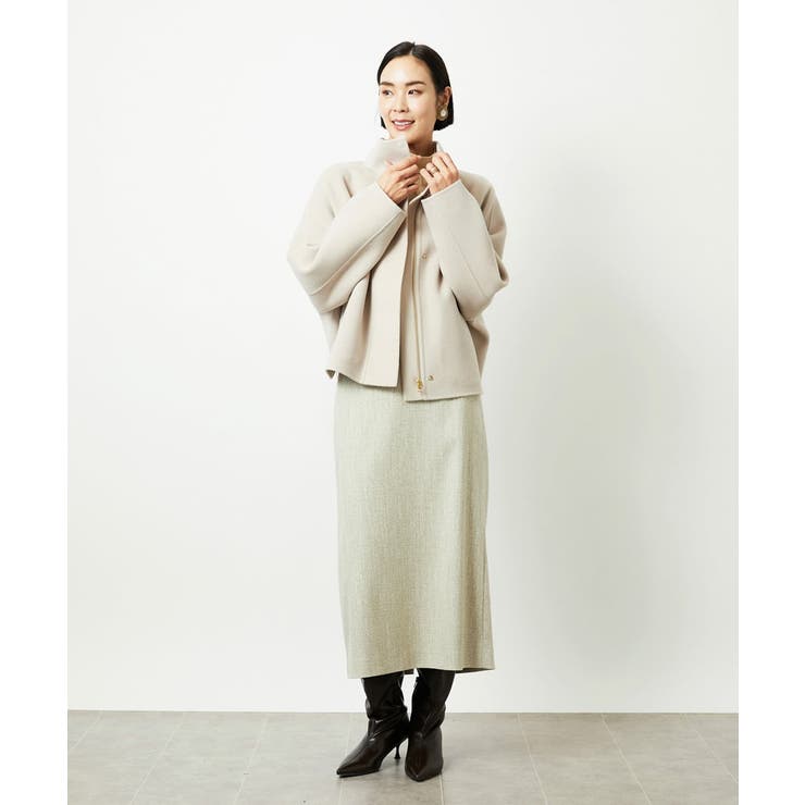 ミックスヘリンボーンスカート | MICHEL KLEIN | 詳細画像38 