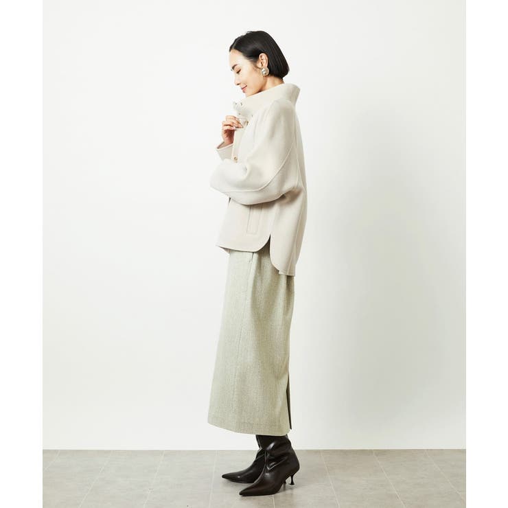 ミックスヘリンボーンスカート | MICHEL KLEIN | 詳細画像40 