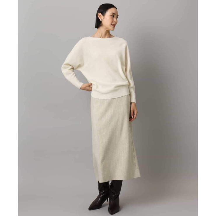 ミックスヘリンボーンスカート | MICHEL KLEIN | 詳細画像5 