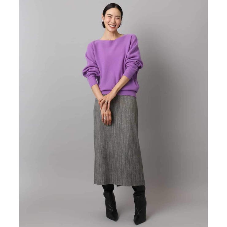 ミックスヘリンボーンスカート | MICHEL KLEIN | 詳細画像54 