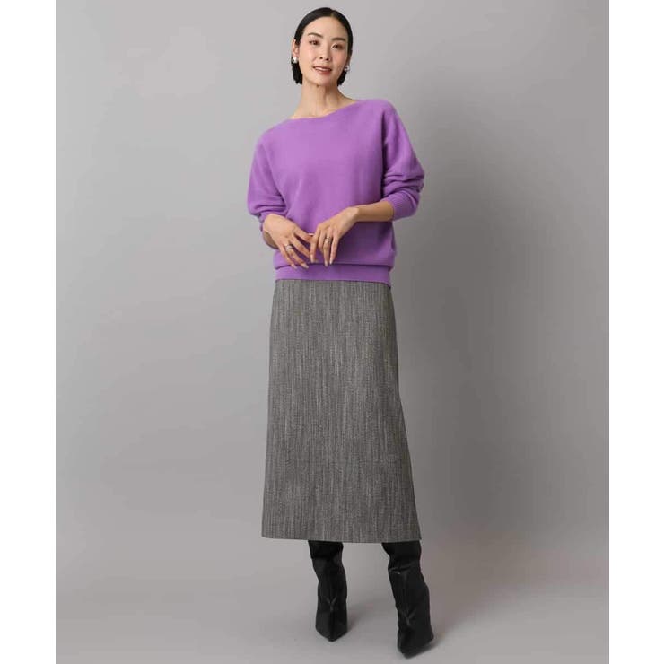 ミックスヘリンボーンスカート | MICHEL KLEIN | 詳細画像55 