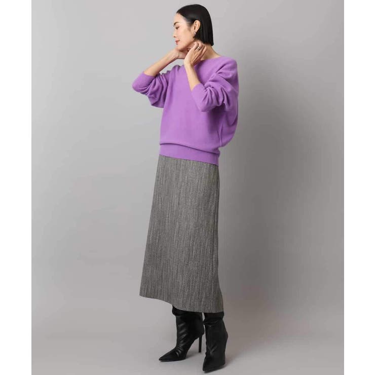 ミックスヘリンボーンスカート | MICHEL KLEIN | 詳細画像56 