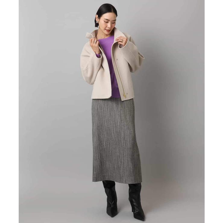 ミックスヘリンボーンスカート | MICHEL KLEIN | 詳細画像57 