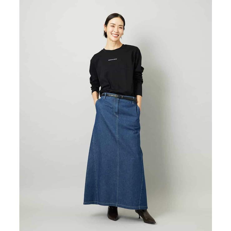 [セットアップ対応]デニムAラインスカート | MICHEL KLEIN | 詳細画像12 