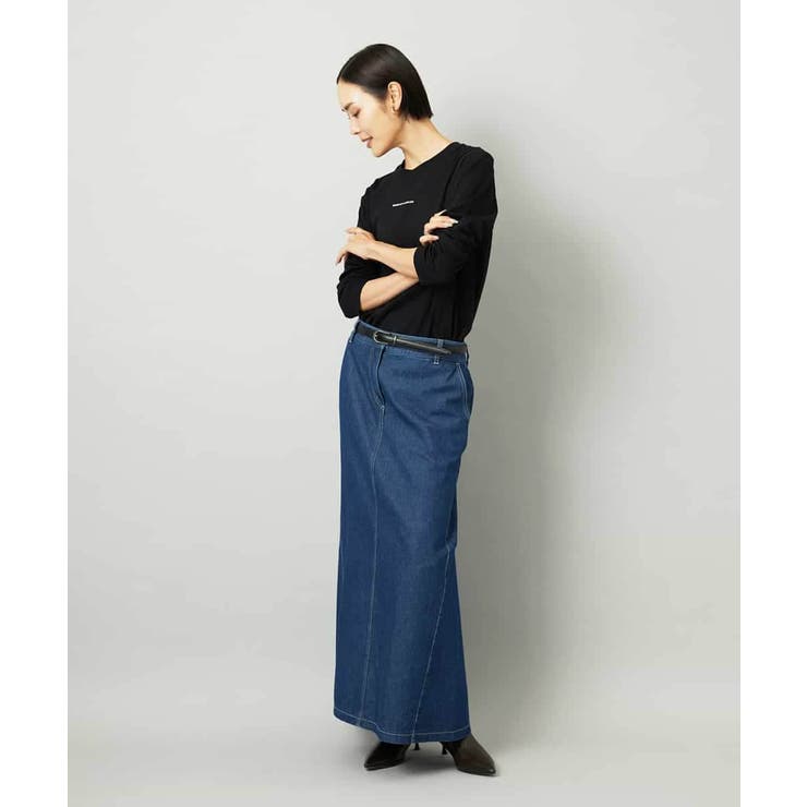 [セットアップ対応]デニムAラインスカート | MICHEL KLEIN | 詳細画像14 