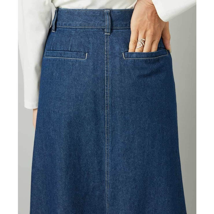 [セットアップ対応]デニムAラインスカート | MICHEL KLEIN | 詳細画像20 